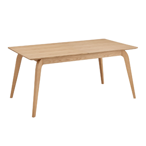 West Elm Curved Splayed Leg Expandable Dining Table