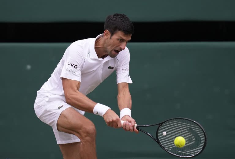 El número 1 accedió por séptima vez a una definición de Wimbledon.