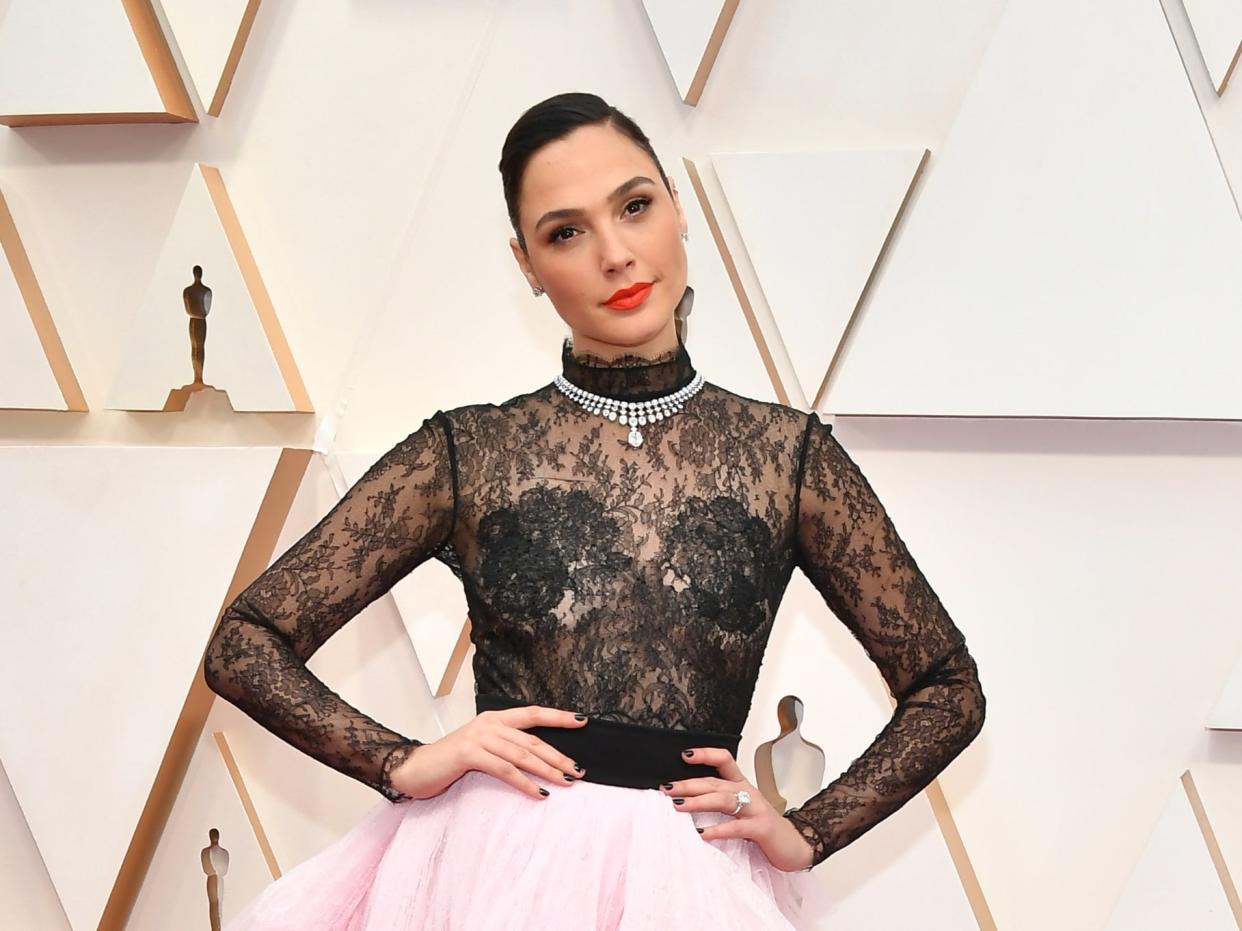 Gal Gadot at the Academy Awards on 9 February 2020 in Hollywood, California (Amy Sussman/Getty Images)