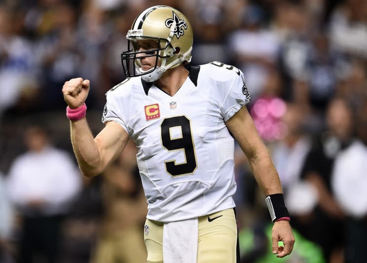 Drew Brees, Saints quarterback. (AP)