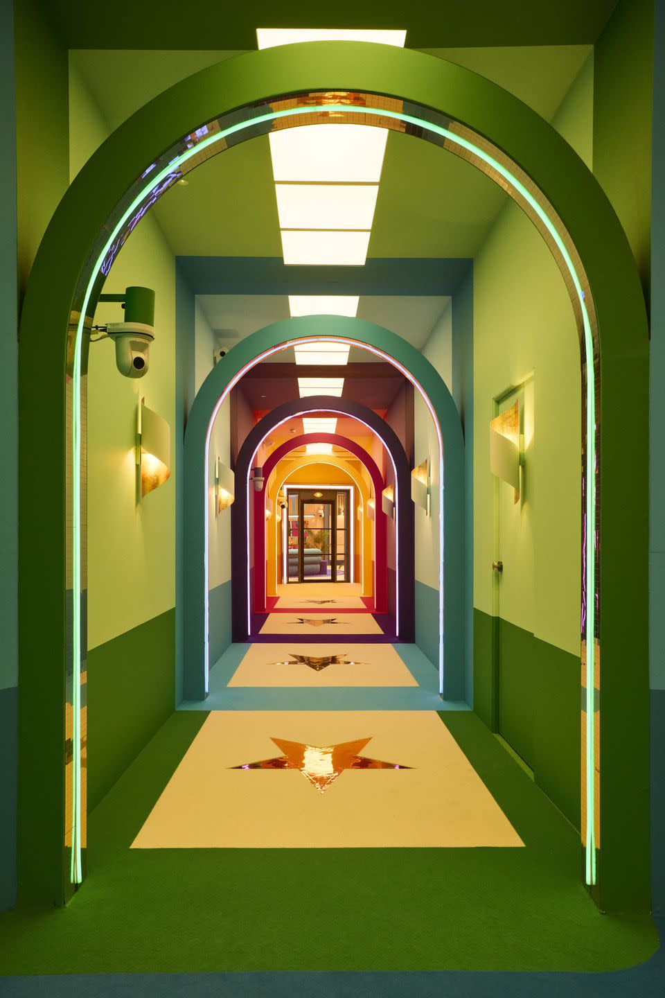 celebrity big brother 2024 house corridor