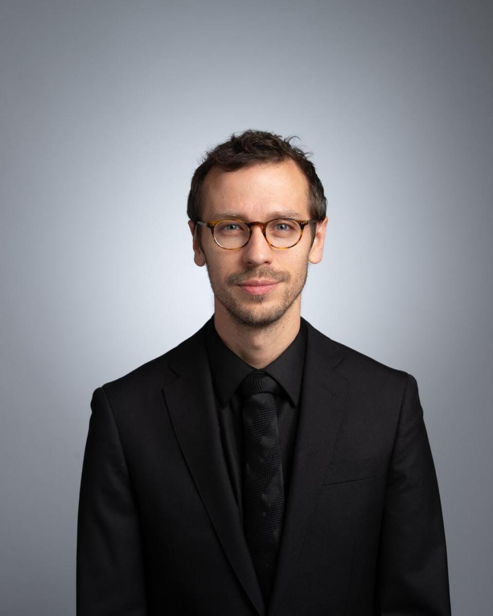 Manitowoc Symphony Orchestra Music Director Dylan Chmura-Moore.