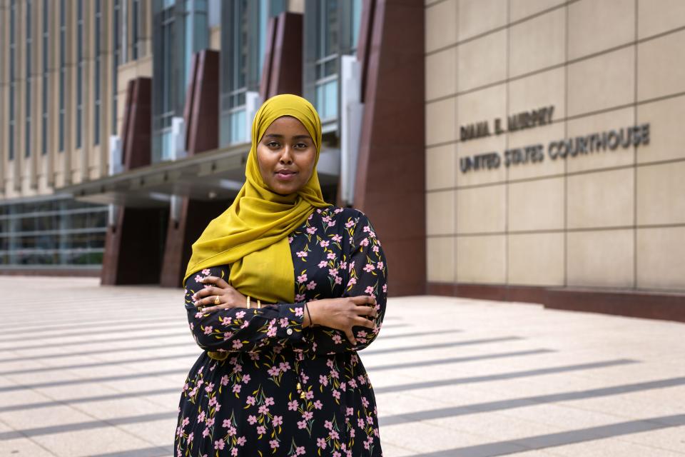 Hamdi Mohamud spent two years in federal custody after a local police officer falsely accused her. Represented by the Institute for Justice, she is appealing her case to the U.S. Supreme Court for the right to hold that officer accountable in civil court.