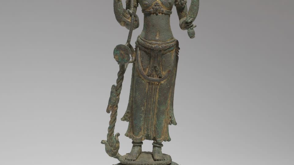 One of the bodhisattva statues to be returned to Cambodia. - Kingdom of Cambodia/National Gallery of Australia