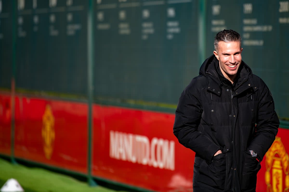 Van Persie takes his first job in management (Manchester United via Getty Images)