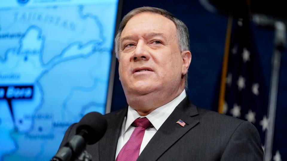 Mike Pompeo war von 2018 bis vergangenen Januar Außenminister des damaligen US-Präsidenten Donald Trump.