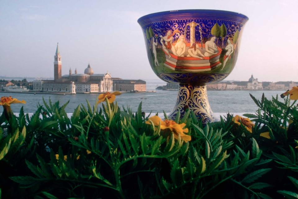 A view of Venice f rom the island of Murano, taken by Slim Aarons in 1972