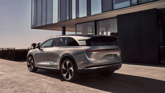 Lucid's Gravity electric SUV will have a max range of 440 miles