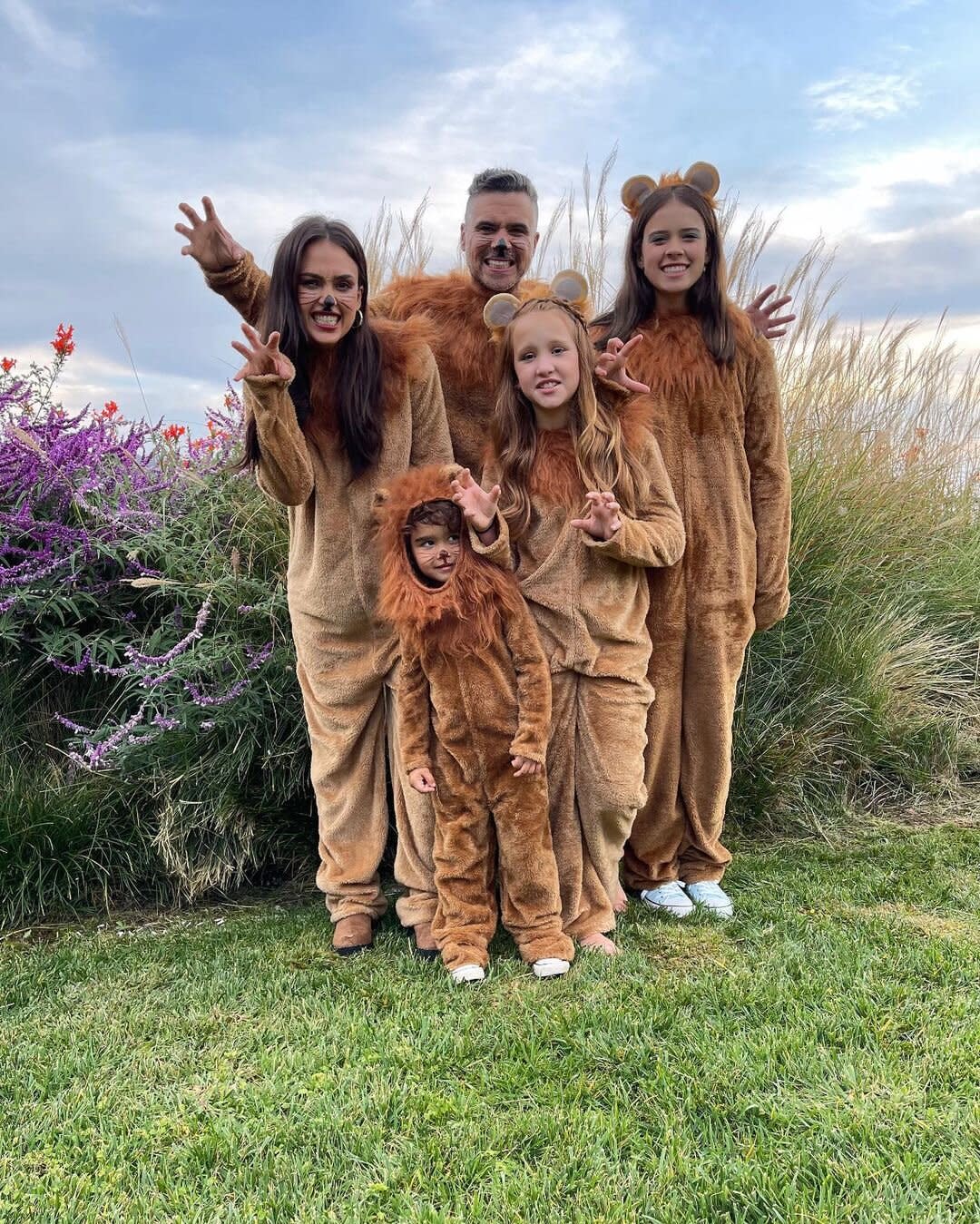 Jessica Alba family Halloween