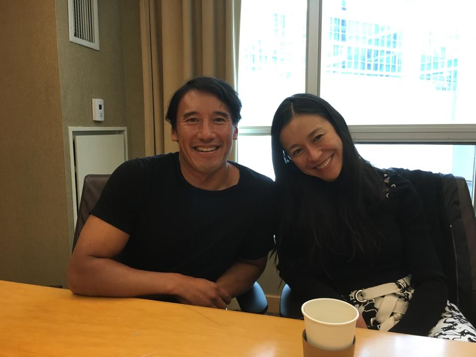 Jimmy Chin and Elizabeth Chai Vasarhelyi, directors of “Free Solo”<cite>Anne Thompson</cite>