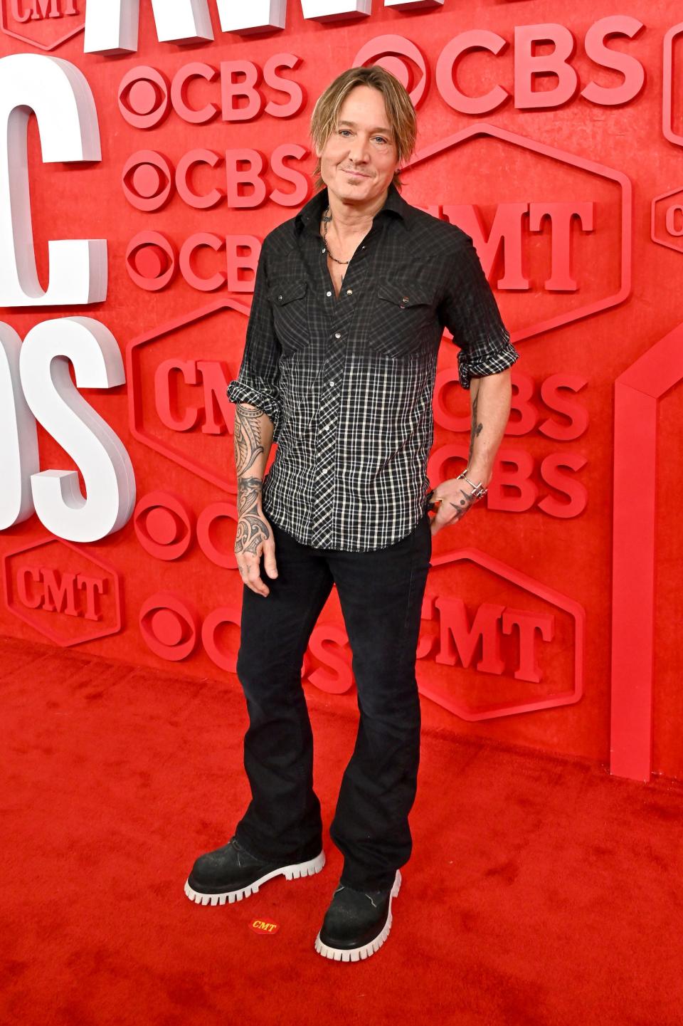 Keith Urban attends the 2024 CMT Music Awards.