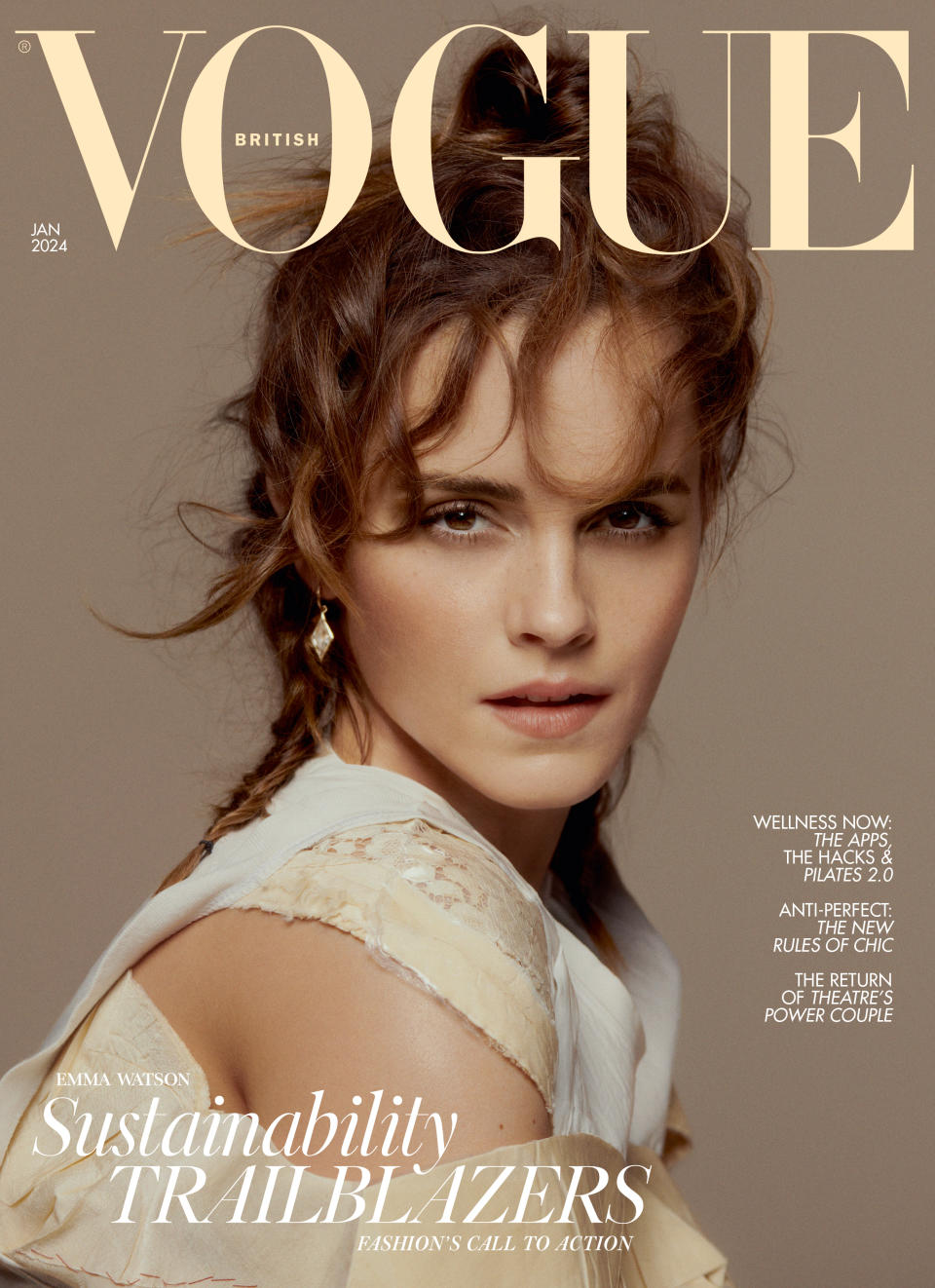 British Vogue January cover 