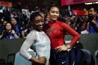 <p>Suni has spoken about how Simone supported her during her father's recovery and the two remain close friends. (Photo by LIONEL BONAVENTURE/AFP via Getty Images)</p> 