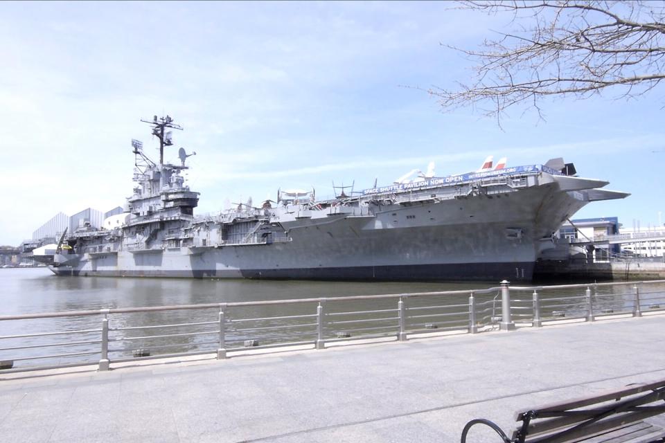 Exterior of The Intrepid Sea, Air &amp; Space Museum