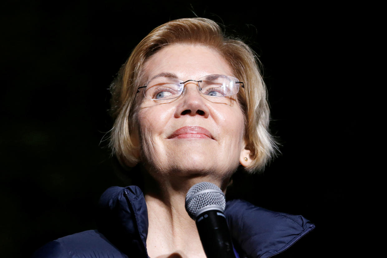 Sen. Elizabeth Warren. (Photo: Stephen Lam/Reuters)