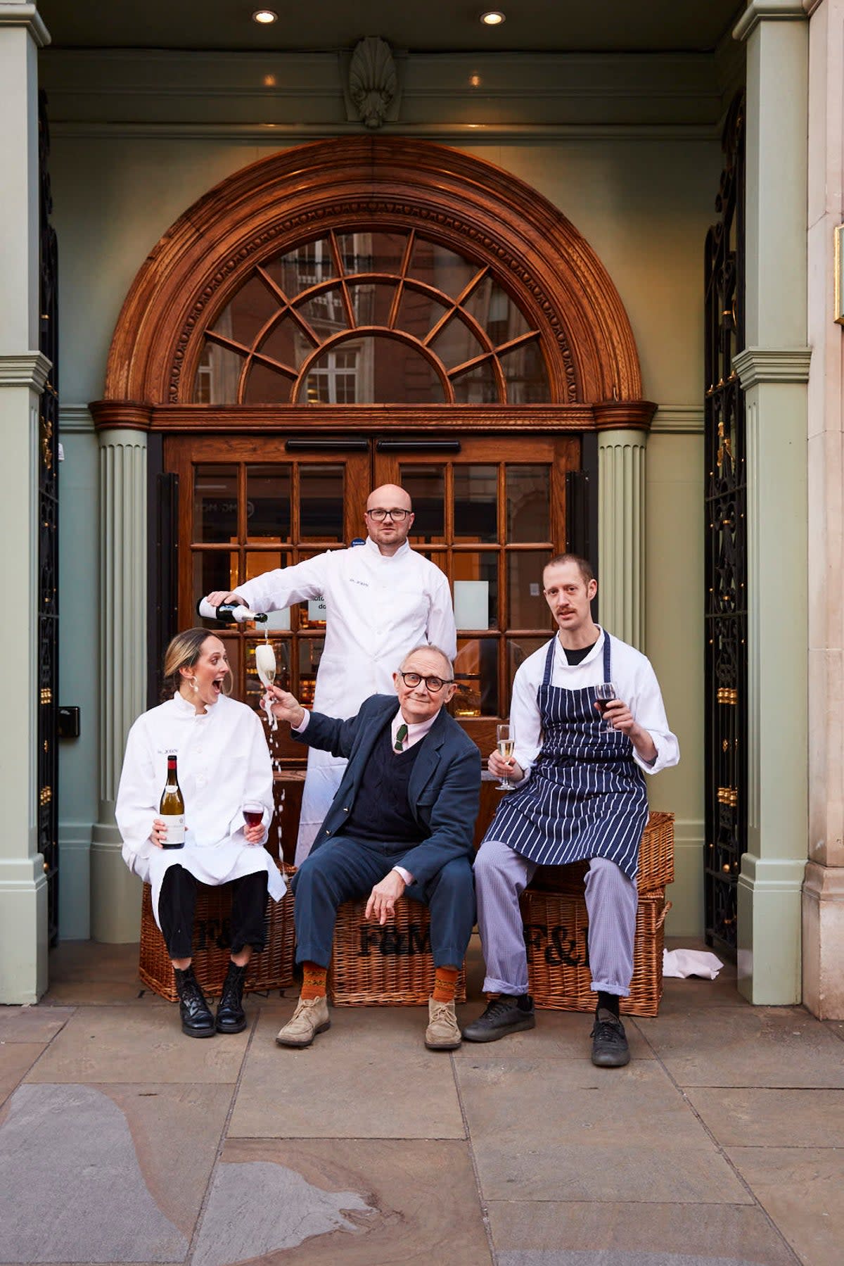 Making moves: Trevor Gulliver (centre) in taking his St John team to Piccadilly  (Matthew Hague)