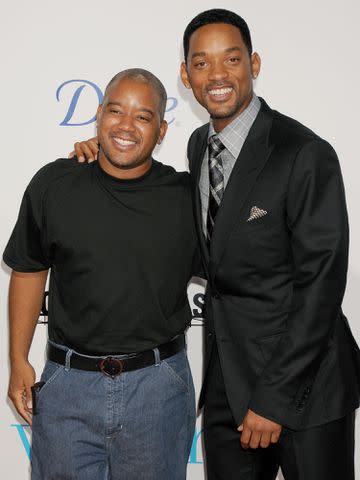 <p>Gregg DeGuire/WireImage</p> Will Smith and brother Harry arrive at the Los Angeles Premiere Of The Women in 2008