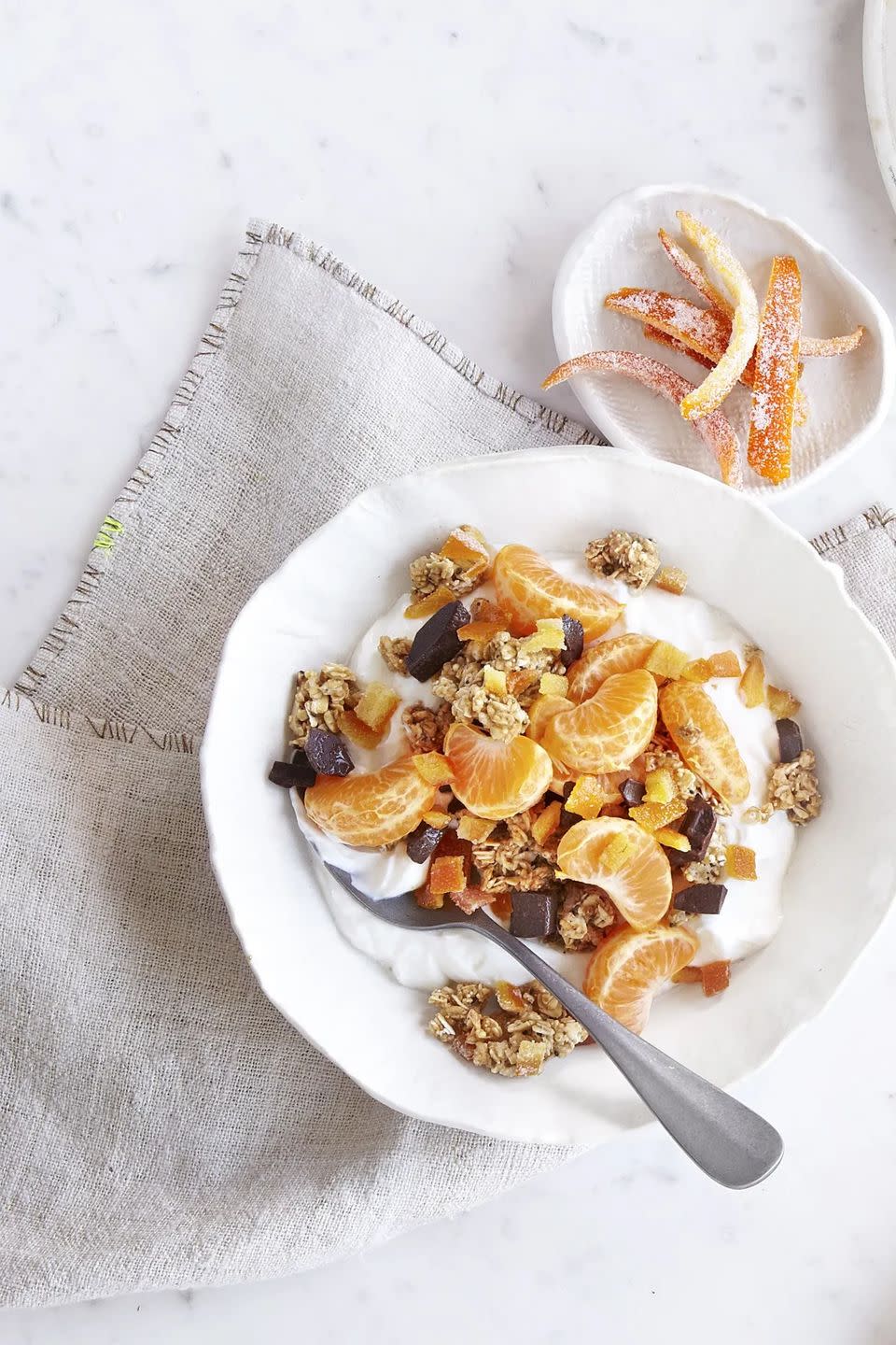 Candied Orange Peel Granola