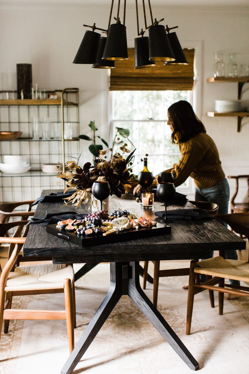 halloween table decor