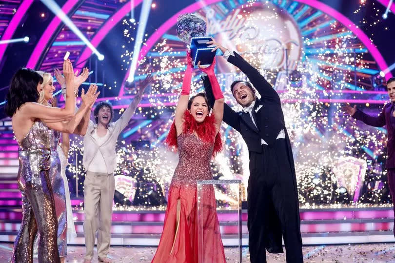 Ellie and Vito were announced as the Strictly winners in December 2023