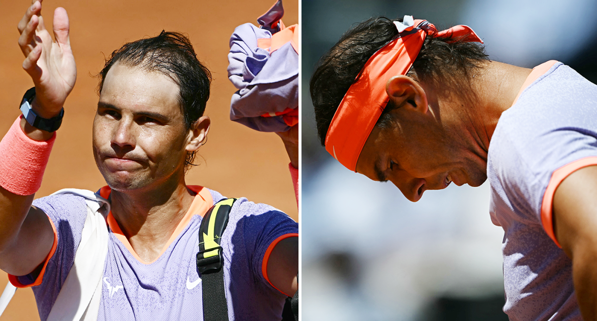 Rafael Nadal recibe una triste convocatoria del Abierto de Francia mientras un gran tenis hace historia no deseada en el Abierto de Italia