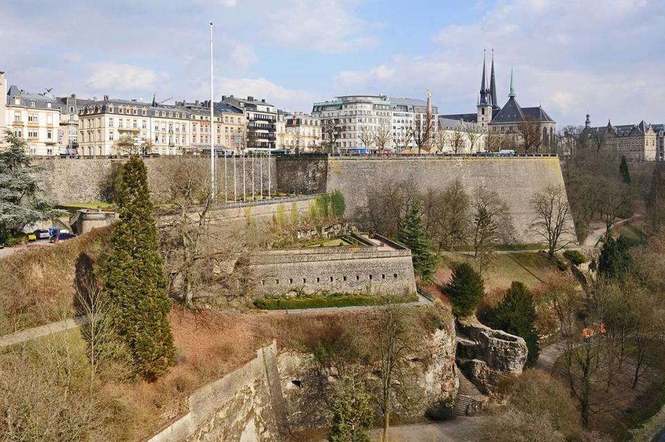 The fortress of Luxembourg today.