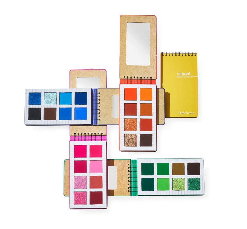 The Crayon Case Notepad iShadow Palettes