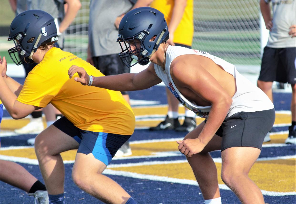 Minnesota-commit Brady Pretzlaff (right) leads a GHS program looking to take another step forward in 2023.