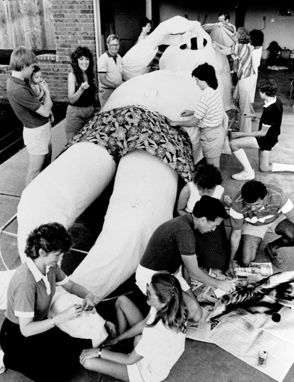 The Wichita River Festival, 1984.