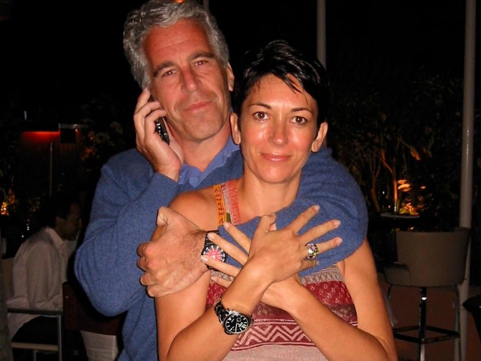 Jeffrey Epstein Ghislaine Maxwell