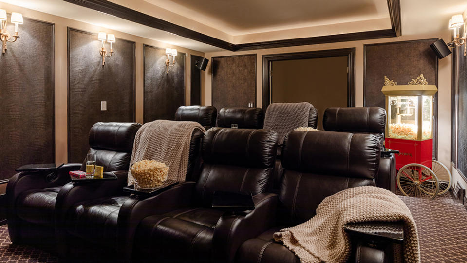 The movie theater. - Credit: Airbnb