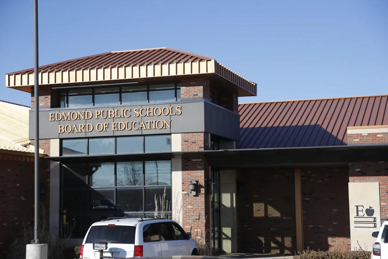 The Edmond Public Schools Board of Education building.