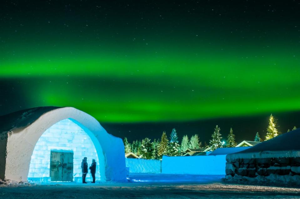 <p>The Icehotel in Sweden normally has up to 60,000 visitors a year</p> (Asaf Kliger)