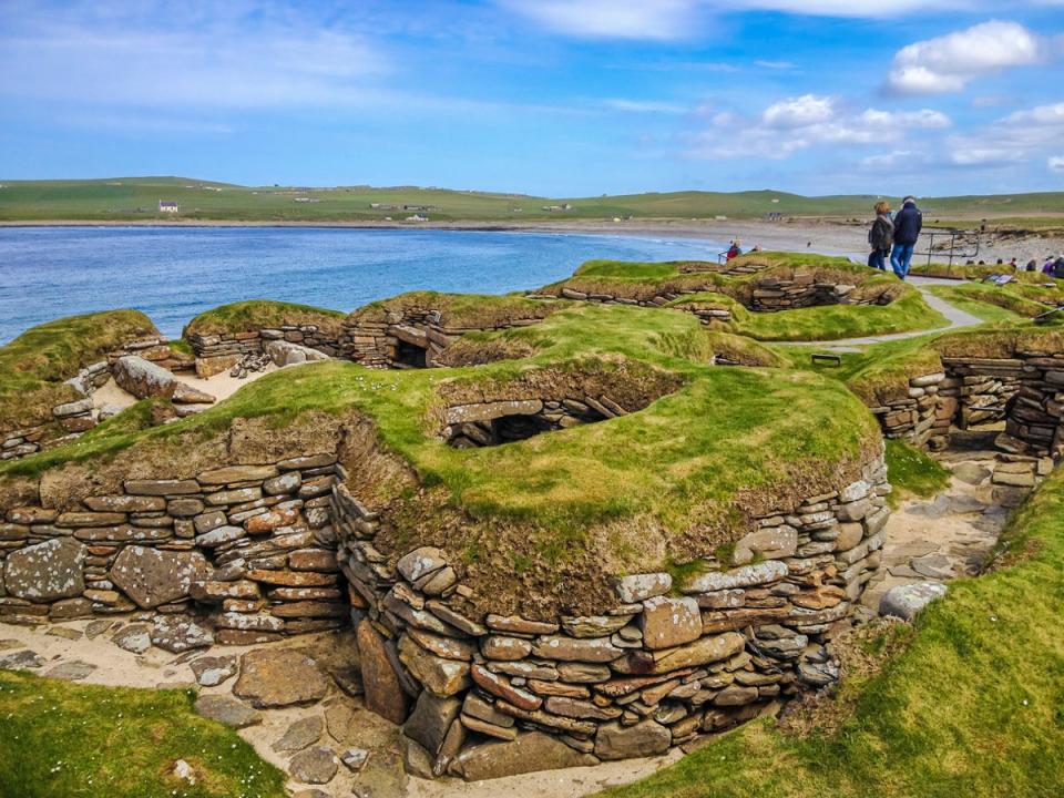 The 5,000-year-old Neolithic settlement, Skara Brae (Getty Images)