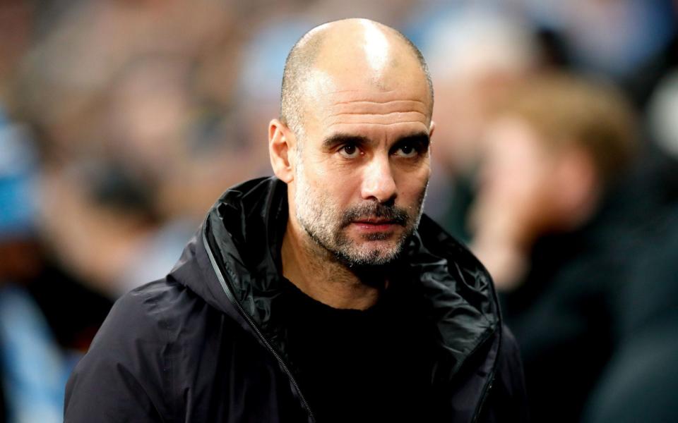Guardiola is up against his managerial idol&nbsp; - PA