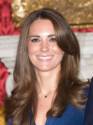 Kate's smile after her reported makeover. (Getty Images)