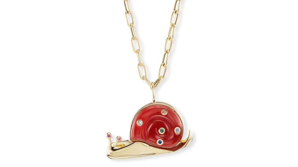 Brent Neale Snail Pendant - Credit: Brent Neale