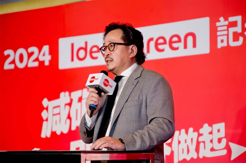 Edenred台灣總經理吳宗翰呼籲企業一同加入永續行列，讓減碳，從即享券做起。（圖／業者提供）