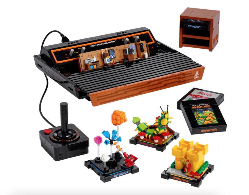 Así de increíble luce el Atari 2600 de LEGO