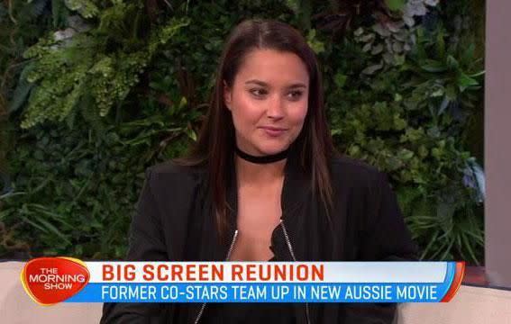 Rhiannon Fish appeared on The Morning Show on Friday. Source: Channel Seven