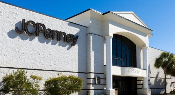 JCPenney store at the Eagle Ridge Mall, Lake Wales, Central Florida, USA