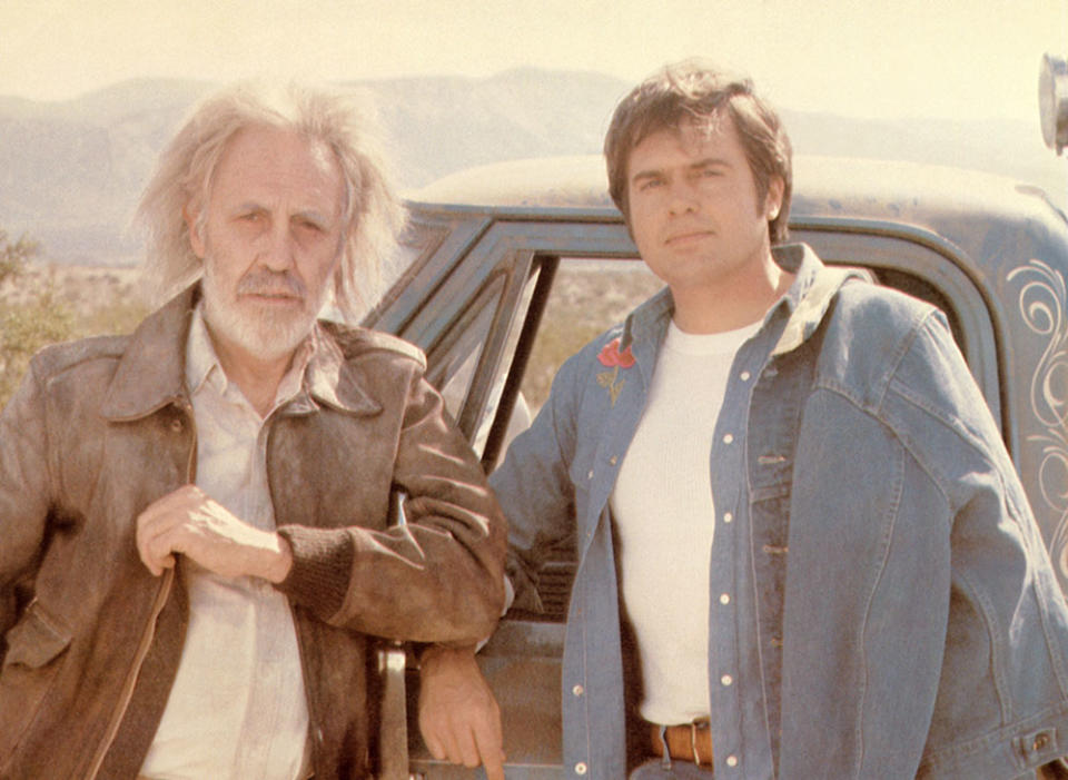 MELVIN AND HOWARD, Jason Robards, Paul Le Mat, 1980.