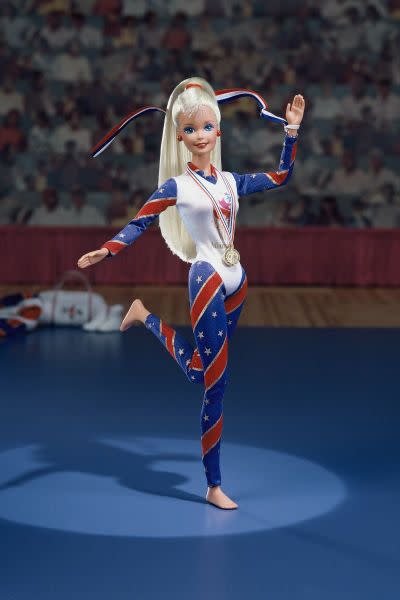 gymnast barbie