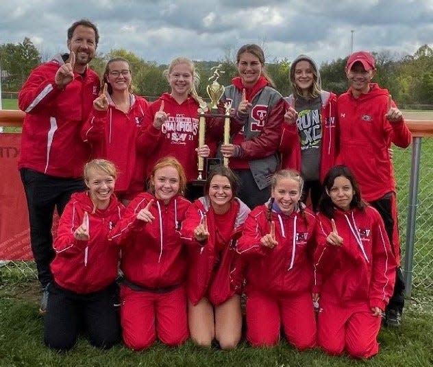 The Sandy Valley girls won the Inter-Valley Conference Championship last season.