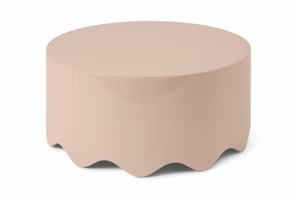 <p>A plaster pink coffee table? Yes, please! The wiggle detail along the base adds extra interest, making this perfect for contemporary spaces.</p><p><strong>£329</strong></p><p><a class="link " href="https://www.made.com/2lg-coffee-table-plaster-pink" rel="nofollow noopener" target="_blank" data-ylk="slk:SHOP NOW;elm:context_link;itc:0;sec:content-canvas">SHOP NOW</a></p>