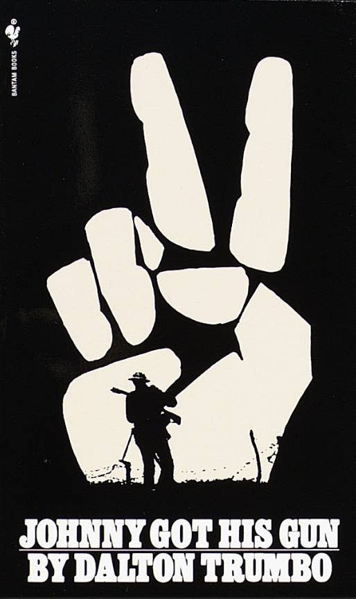 Cover art for "Johnny Got His Gun" by Dalton Trumbo.