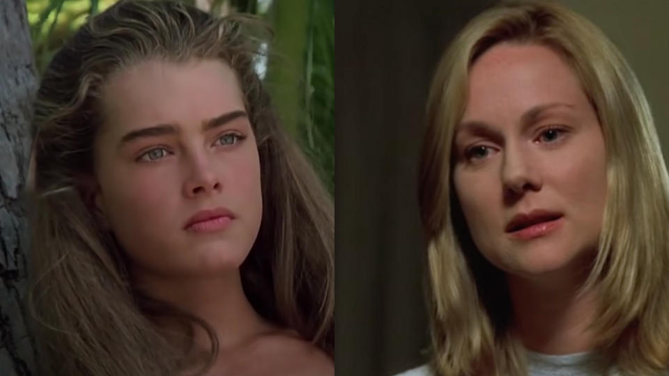 Laura Linney and Brooke Shields