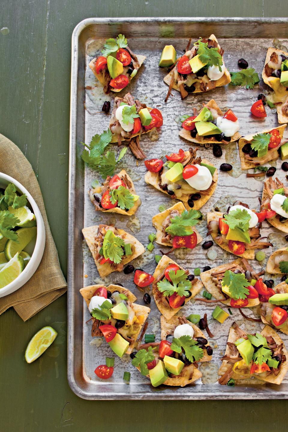 Slow-Cooker Beef Nachos