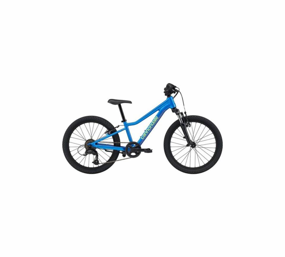 <p><a href="https://go.redirectingat.com?id=74968X1596630&url=https%3A%2F%2Fmikesbikes.com%2Fcollections%2Fclearance-and-sale-bikes%2Fproducts%2Fcannondale-trail-20&sref=https%3A%2F%2F" rel="nofollow noopener" target="_blank" data-ylk="slk:Shop Now;elm:context_link;itc:0;sec:content-canvas" class="link ">Shop Now</a></p><p>Trail 20 Kids Bike</p><p>mikesbikes.com</p><p>$324.95</p>