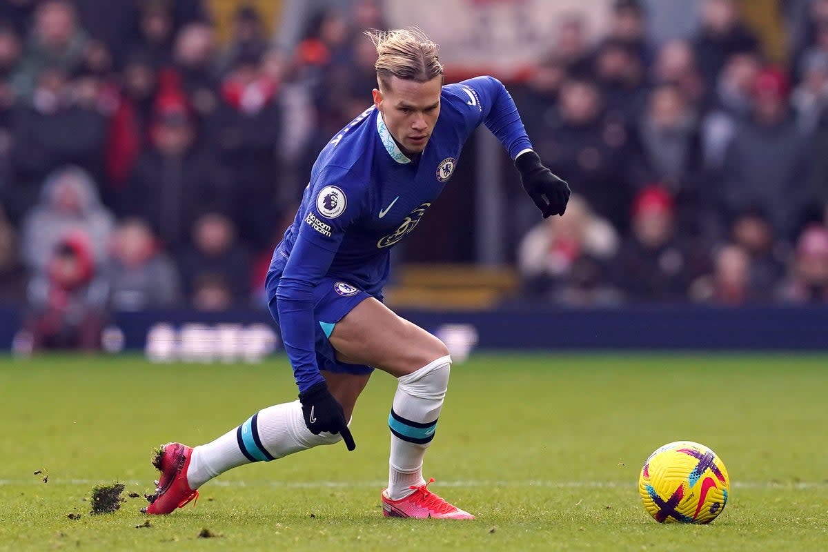 Mykhailo Mudryk enjoyed an encouraging debut for Chelsea at Anfield (Martin Rickett/PA) (PA Wire)